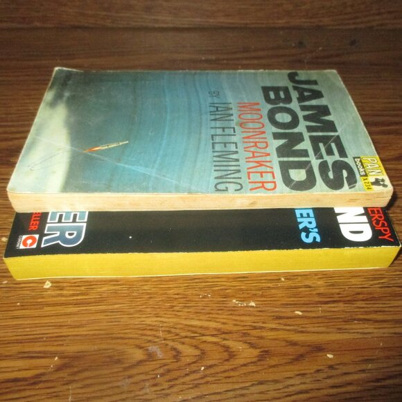 James Bond 007 Vintage Paperback Books lot Moonraker Ice-Breaker - Picture 4 of 7
